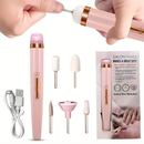 Lixadeira Elétrica Unhas Sem Fio Portátil Manicure Pedicure Caneta Artística Leve