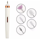 Lixadeira Elétrica Unhas Sem Fio Portátil Manicure Pedicure Caneta Artística Leve