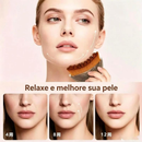 Escova Facial Drenagem Linfática Massageador Anti Inchaço Lifting Skincare Rosto Pele Gua Sha Glow